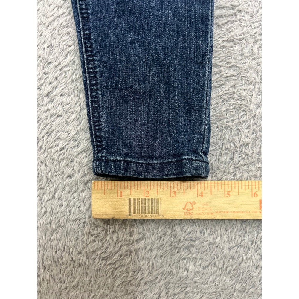 Democracy Jeans Women 4 (28x28) Blue Skinny Ab Solution Distressed Stretch Denim - Picture 7 of 9